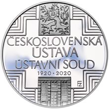 Náhled Reverzní strany - 2020 Proof - 500 Kč Schválení československé ústavy